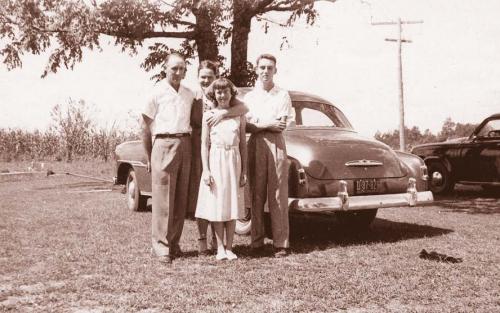 Bennie Parker family - '40s