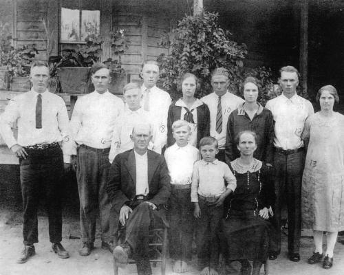 The White family in 1925