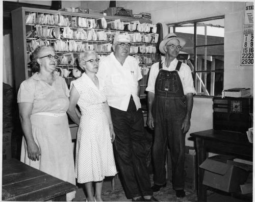 Post office employees in the '50s