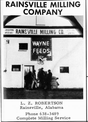 An old Rainsville Milling Company ad