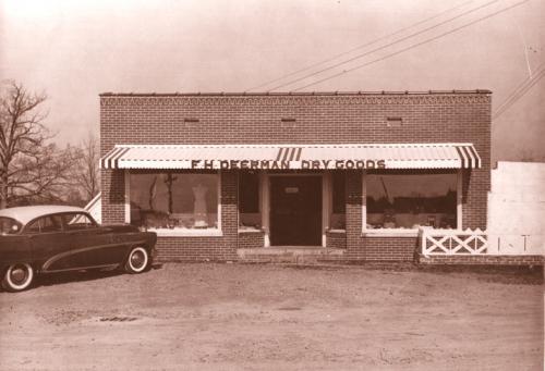 Deerman's Dry Goods store - 1950s