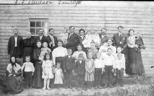 A. F. Dawson family in 1906
