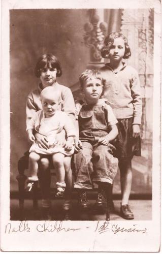 Nell's children - Joe and Cindy Parker's grandchildren