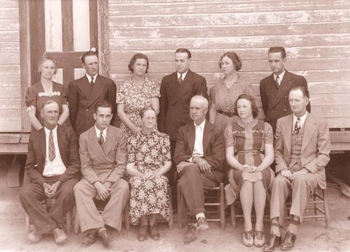Parker family in 1939