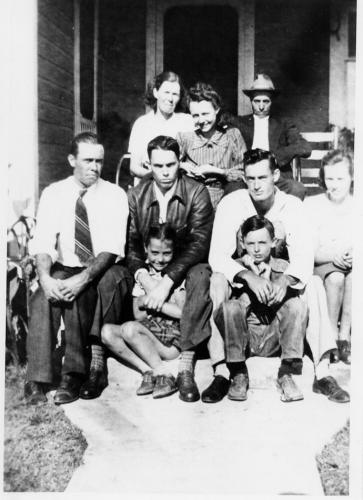 Garrett family in 1932