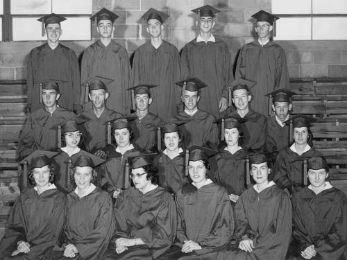 The Class of '59 was Plainview High School's first senior class