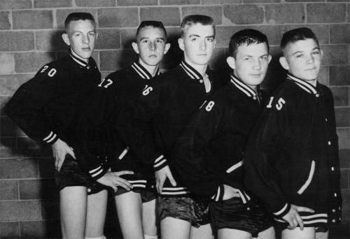 PHS basketball team in '59